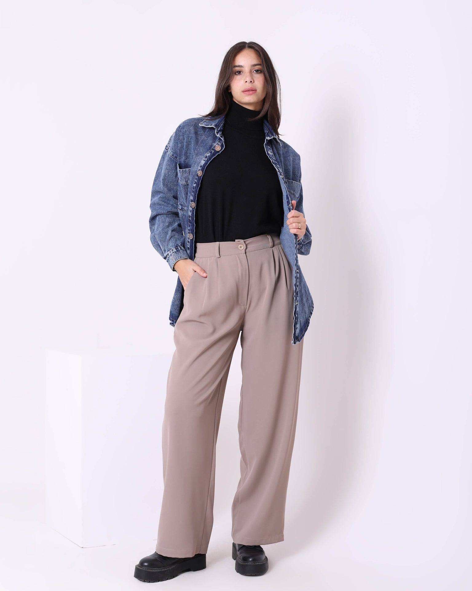 Crepe Pants