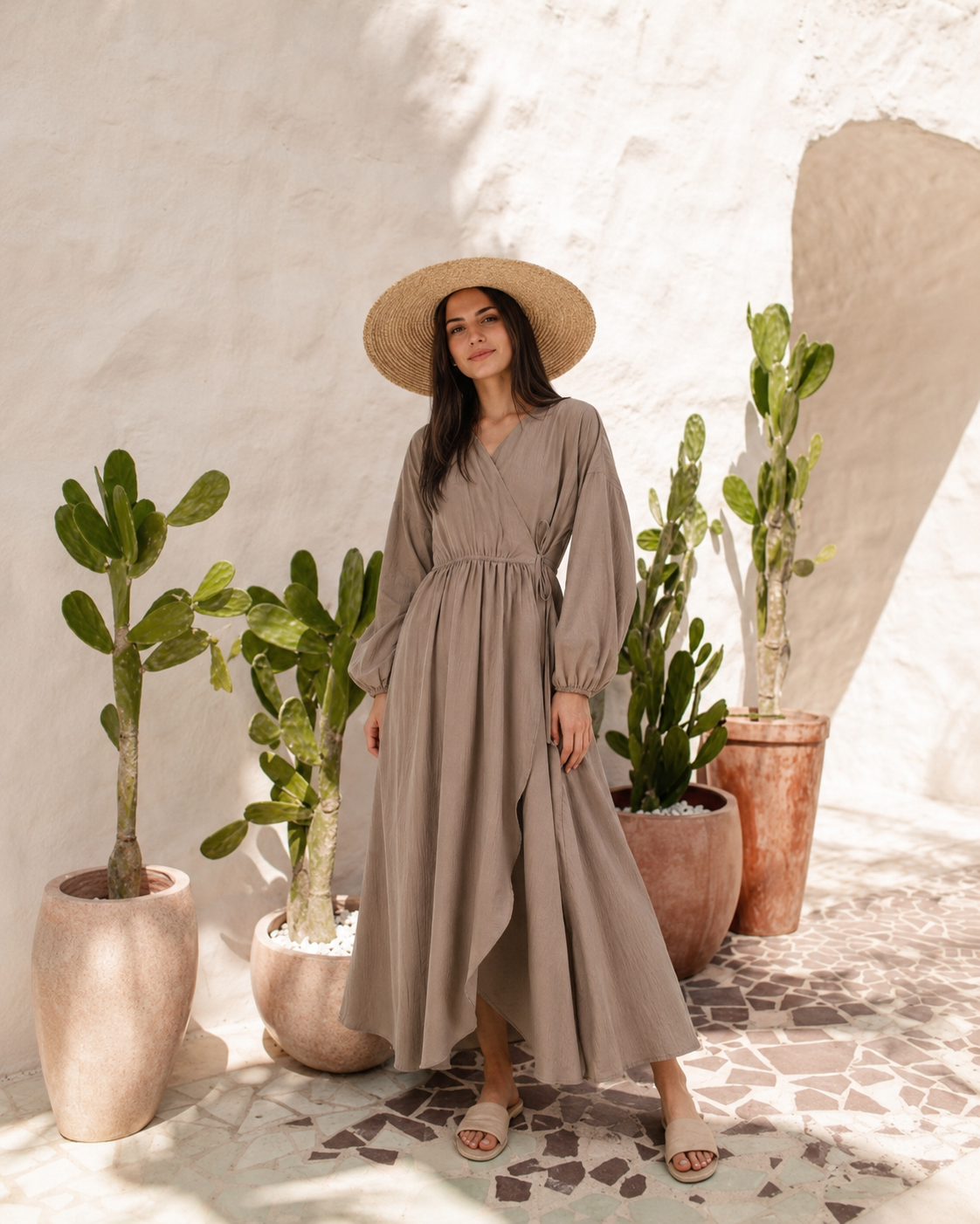 Soft Wrap Dress