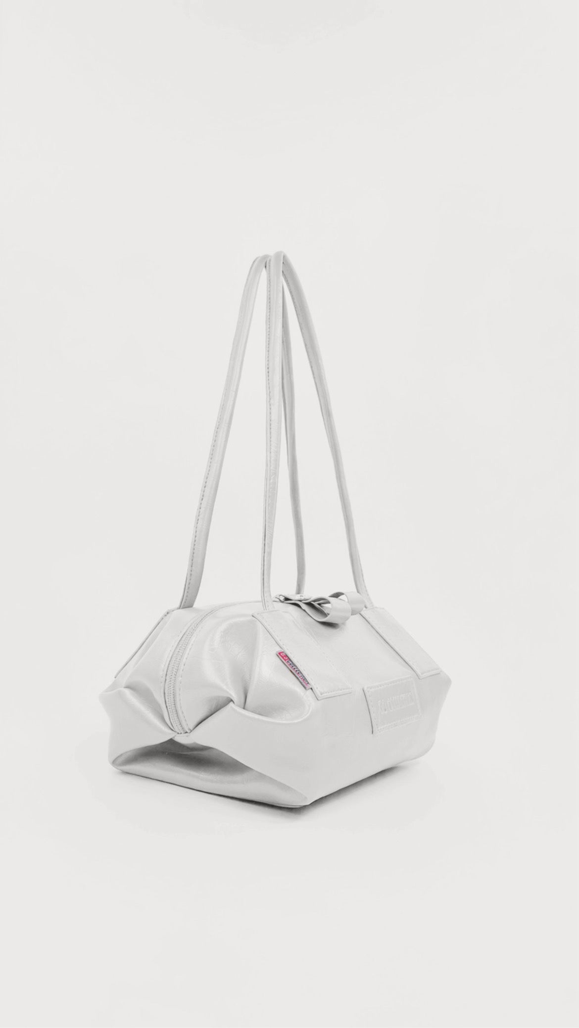 Minimalist Shoulder Bag - White