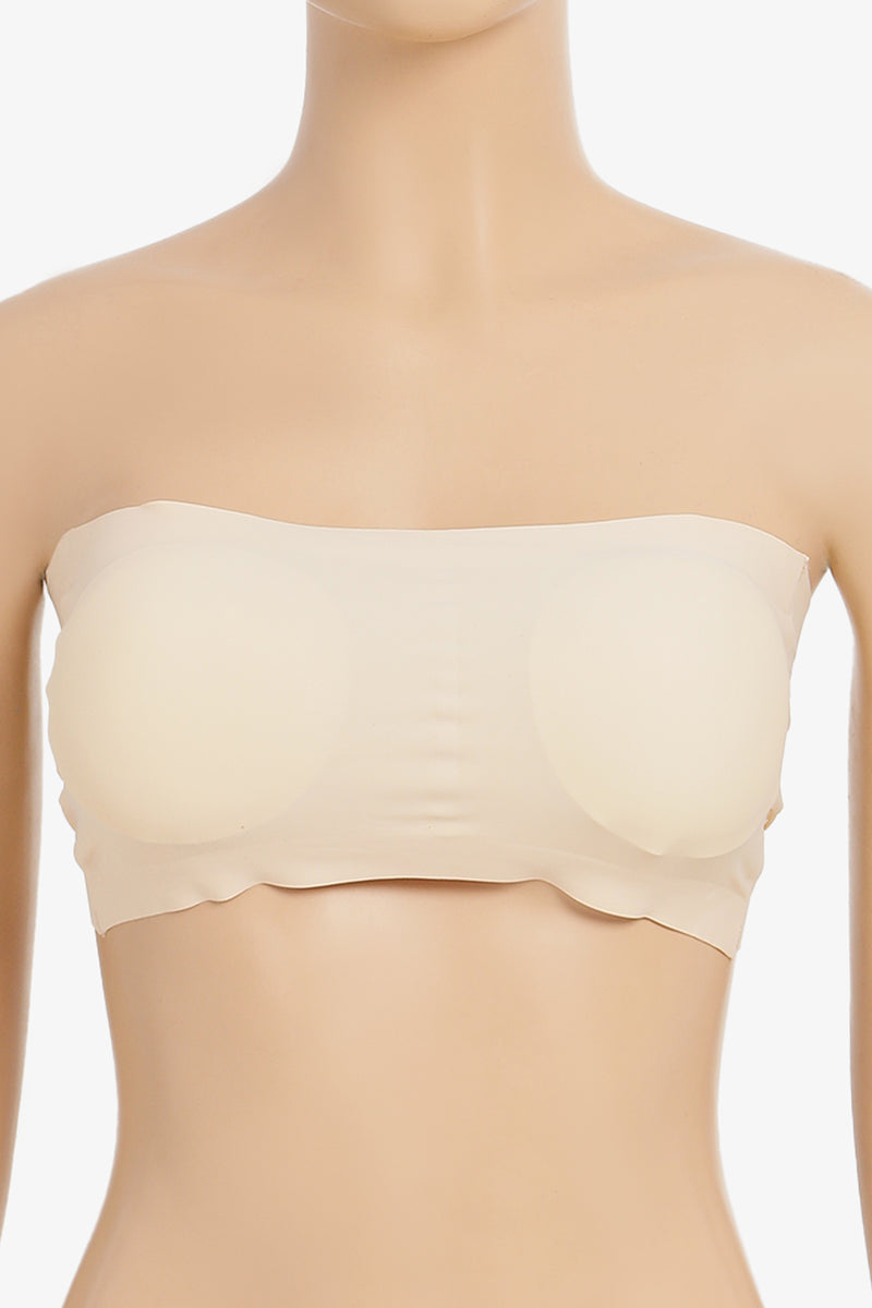 Laser Strapless Bra - Nude