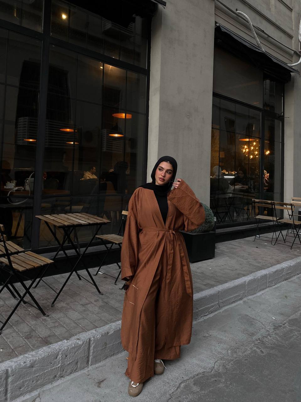 Wrap Linen Set - Havana