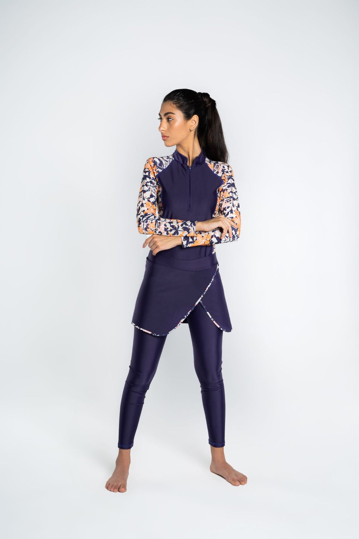 Lycra Feel Free Swimsuit - Multicolor