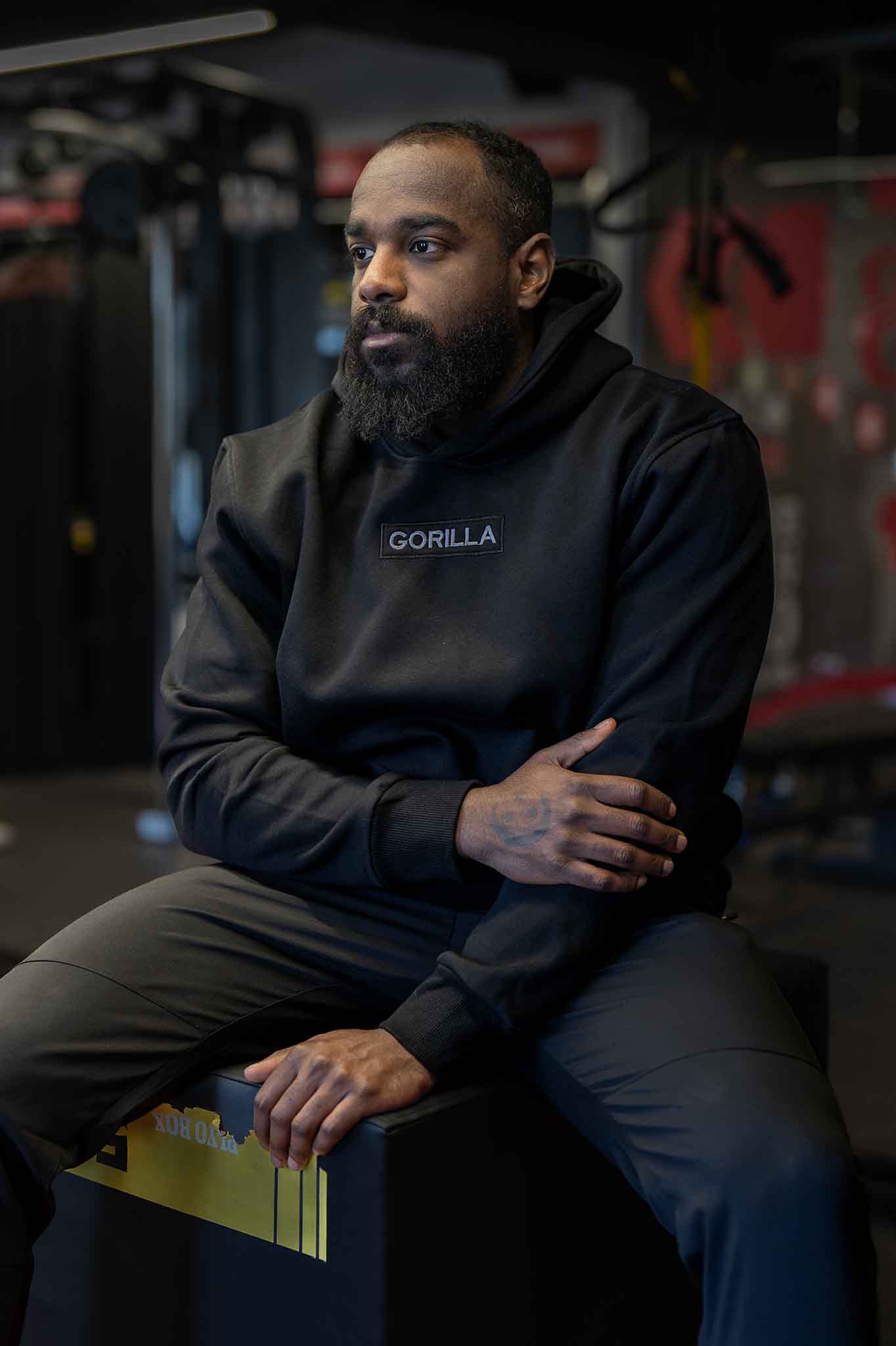 Olea Boom Hoodie - Black