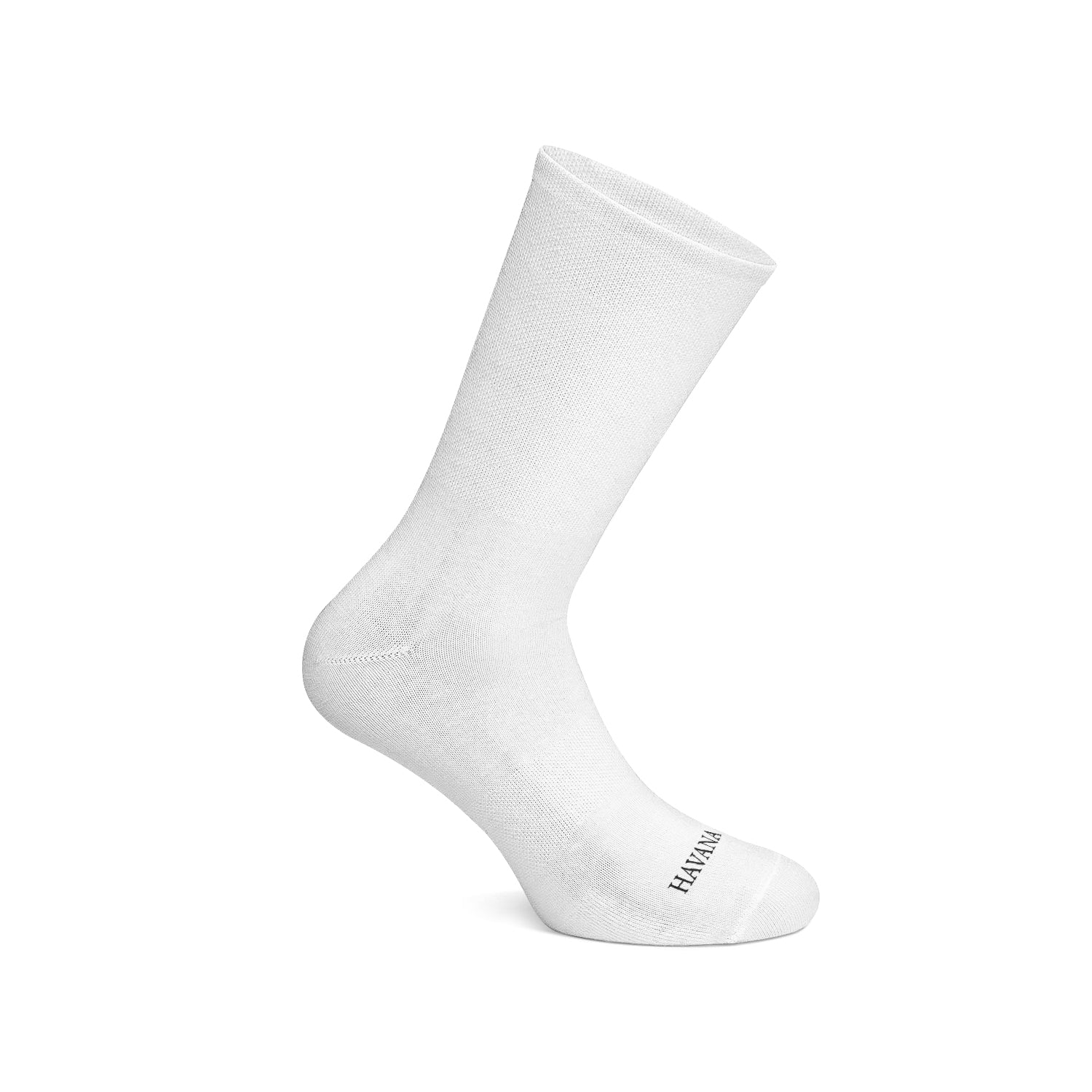 Cotton Classic Crew Socks – White
