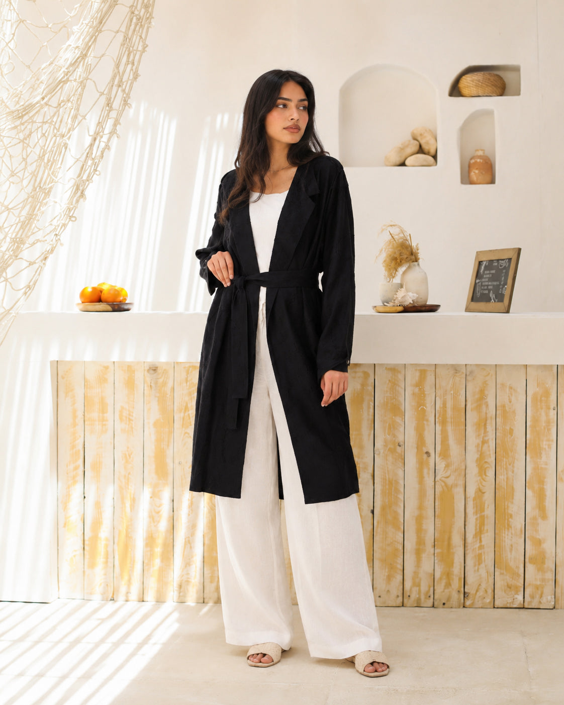 Blush Bloom Trench