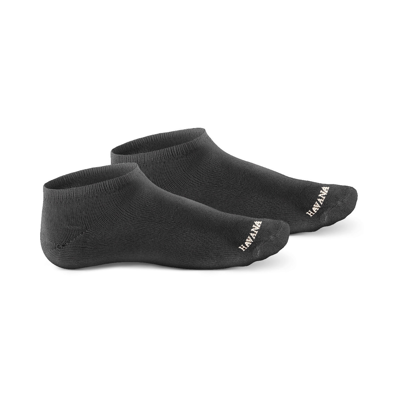 Cotton Plain Ankle Socks – Black