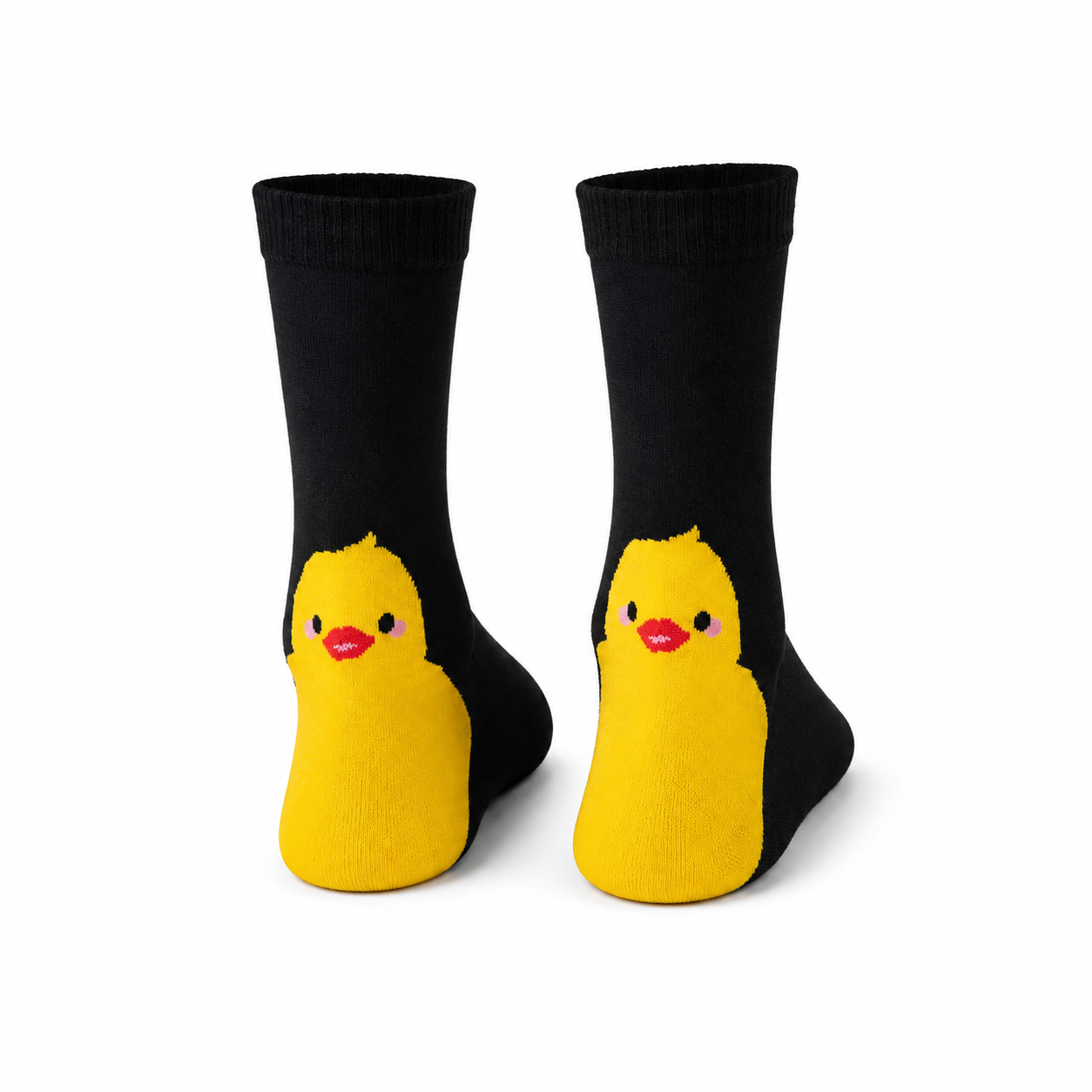 Ducky Black Socks