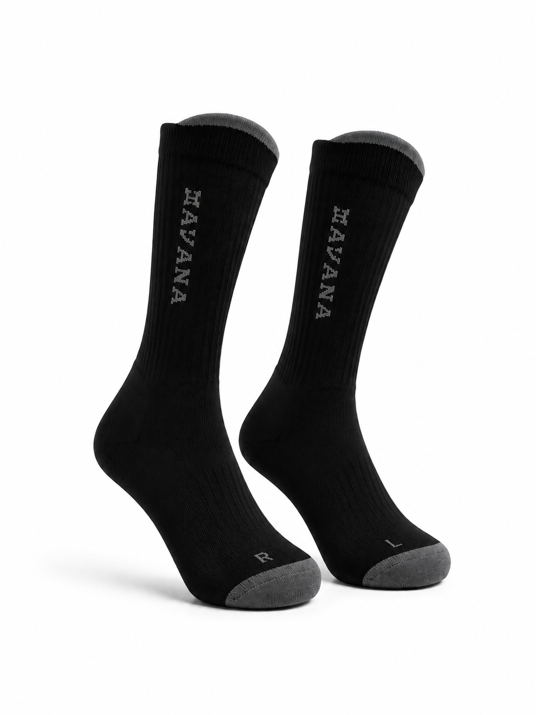 Tall Heavy black Heel & Toe gray