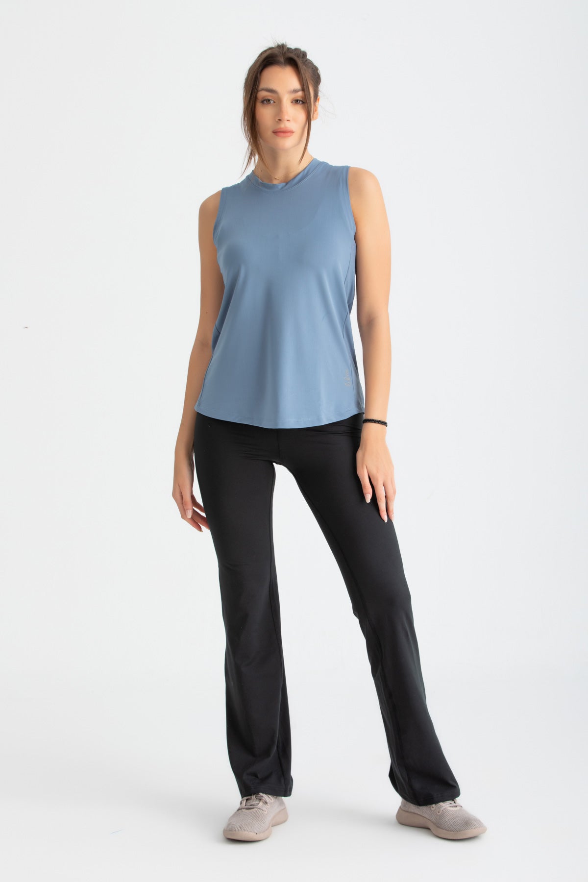 Lycra Tank Top - Mint Blue