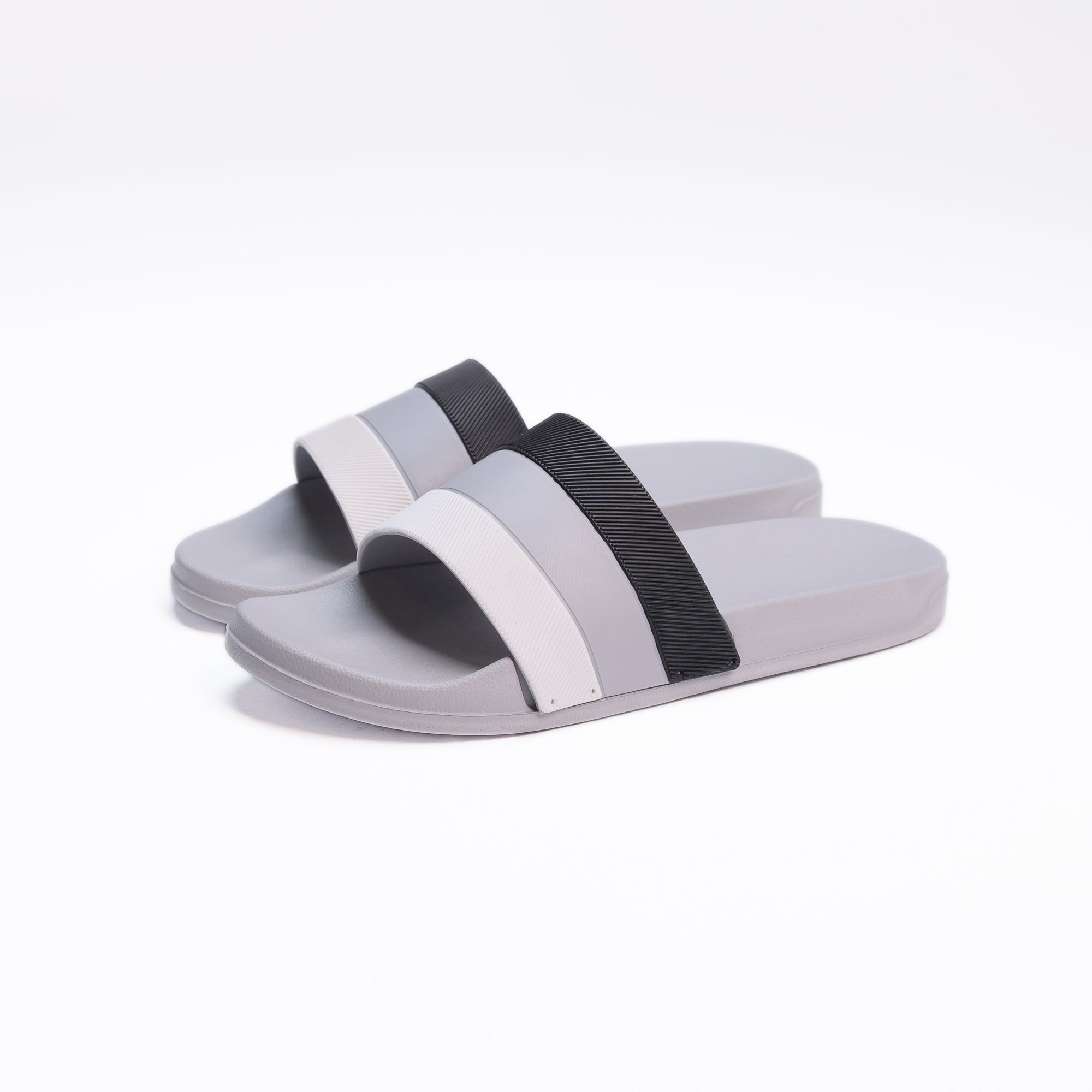 EVA Kyiv Men Slippers - Grey & Black