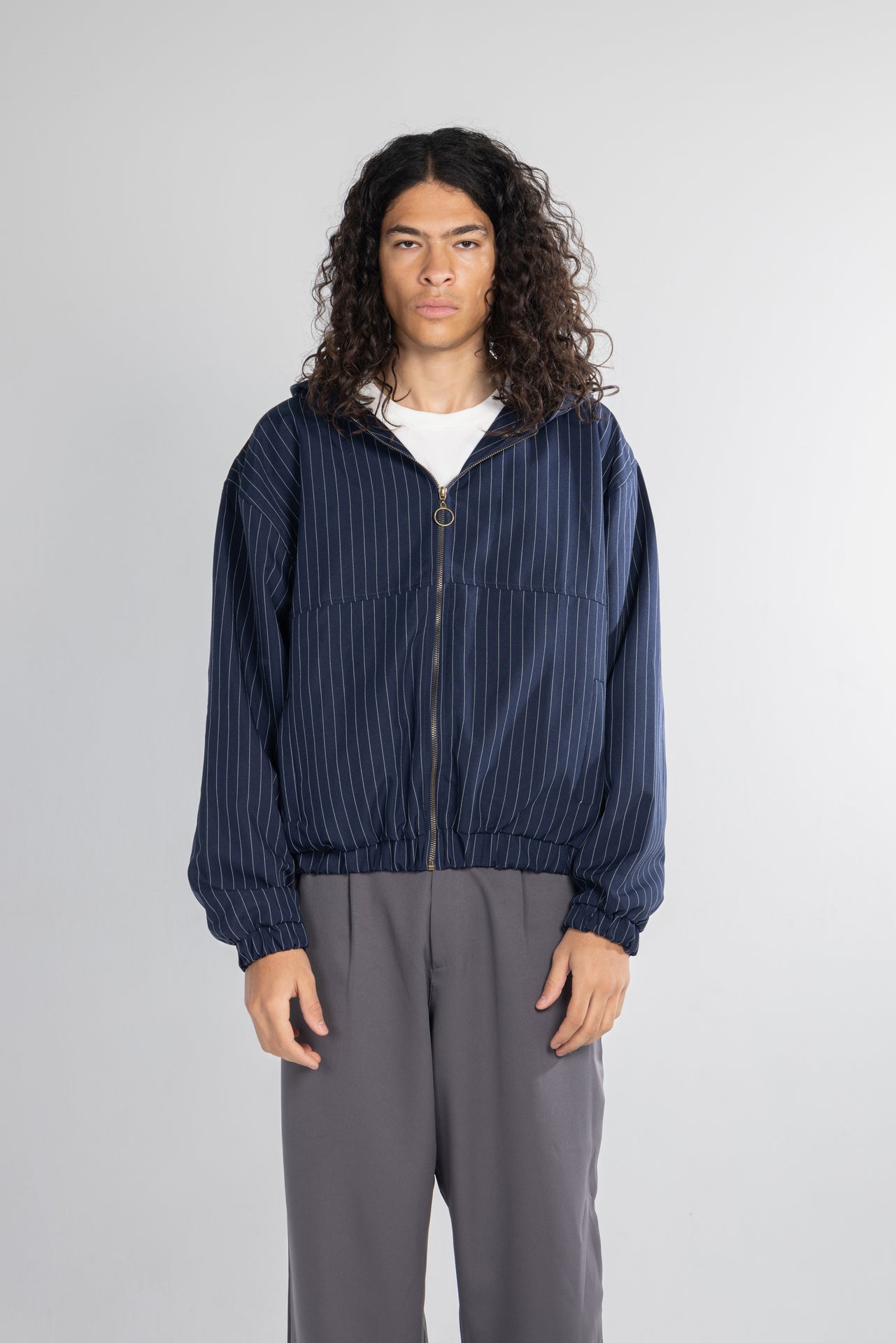PINSTRIPE WORK JACKET