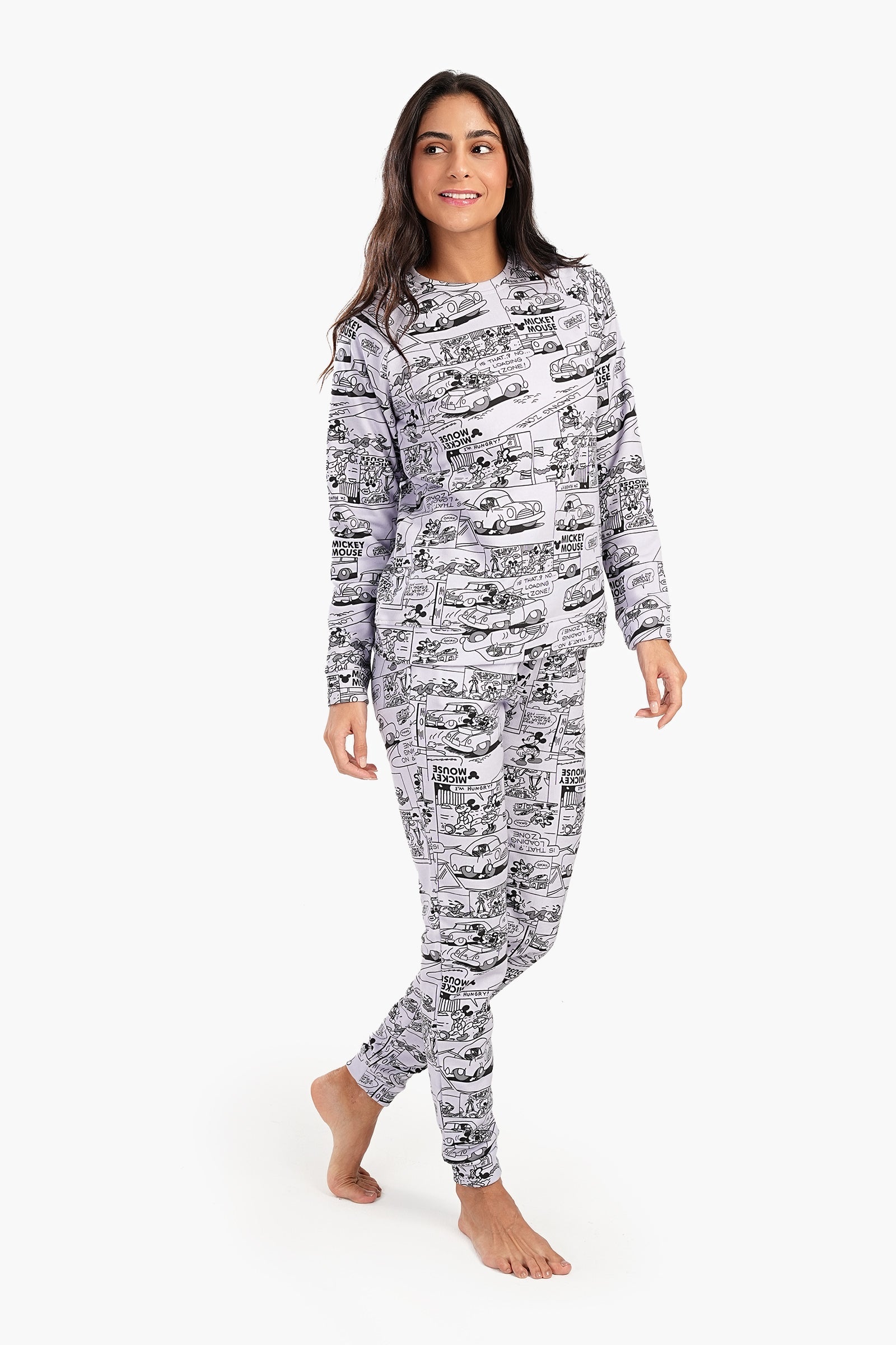 Mickey Mouse Slim Pajama Set