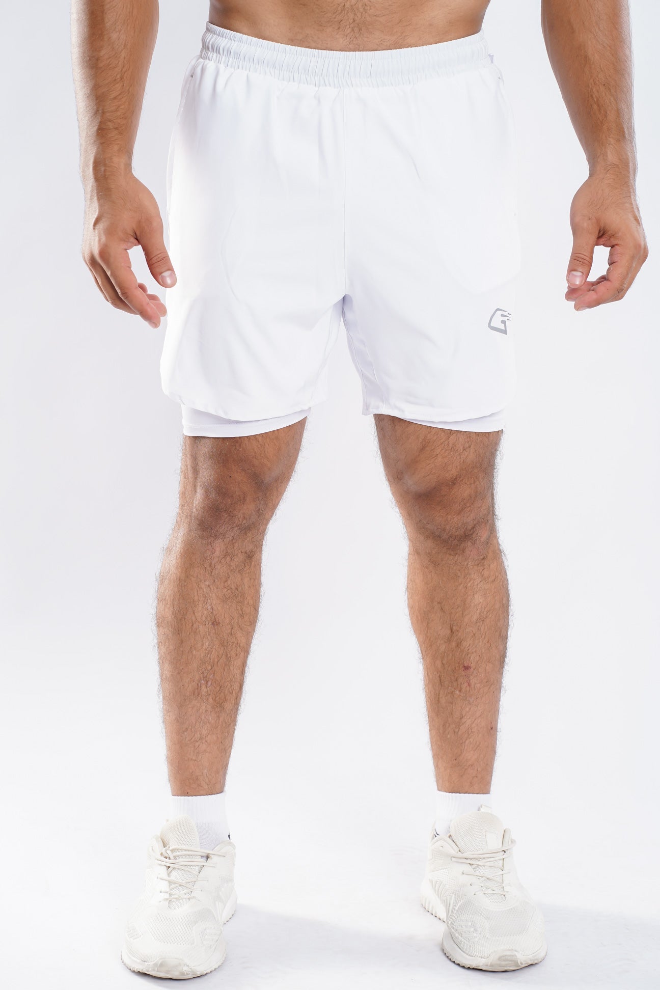 Synthetic Swift Action Shorts - White