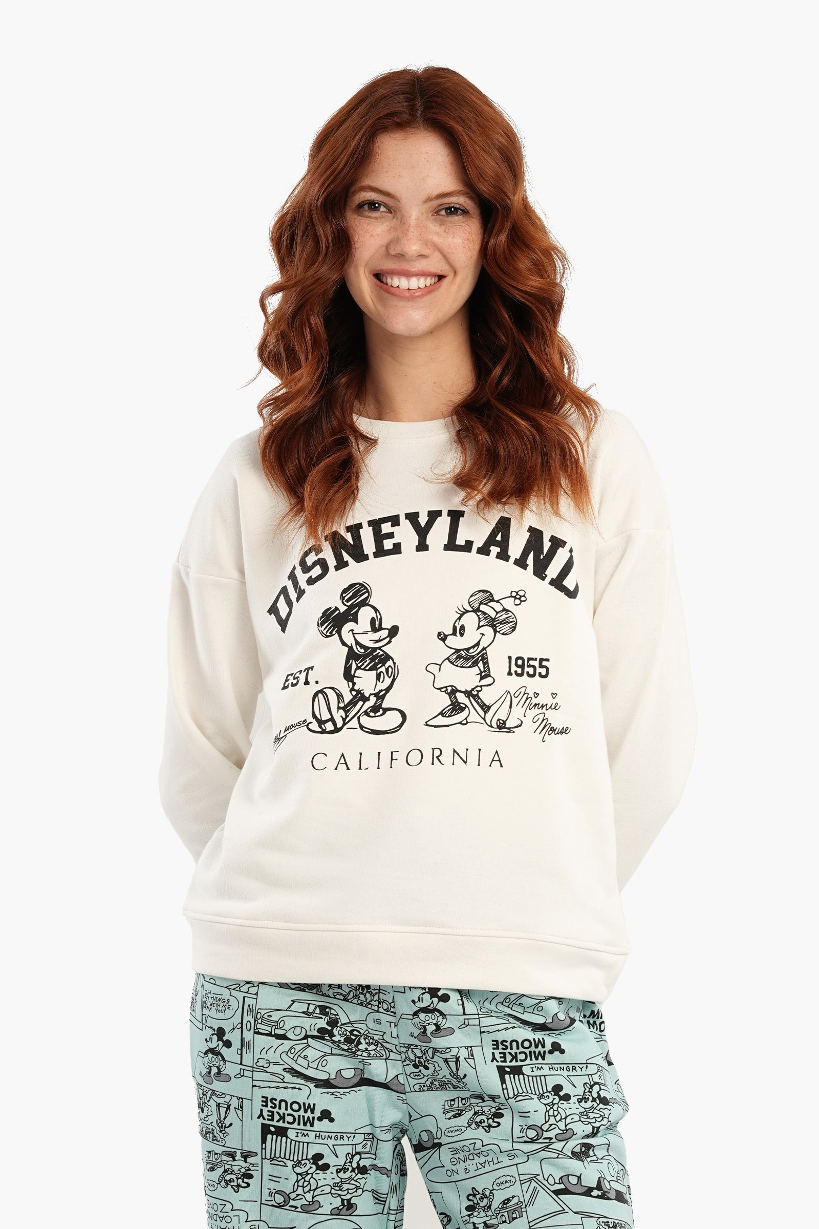 Disneyland Printed Pajama Top