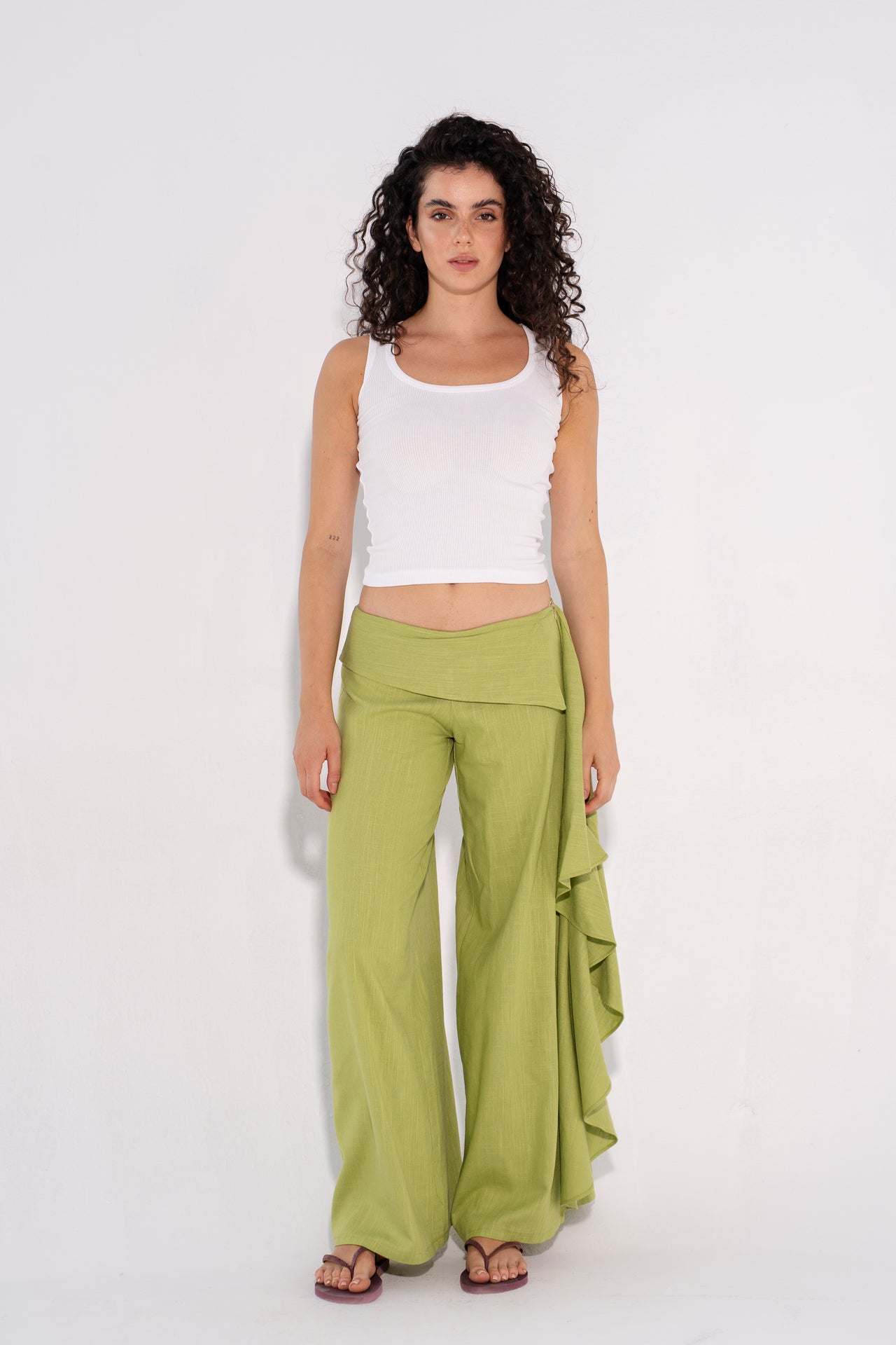 The Riviera Pants - Green