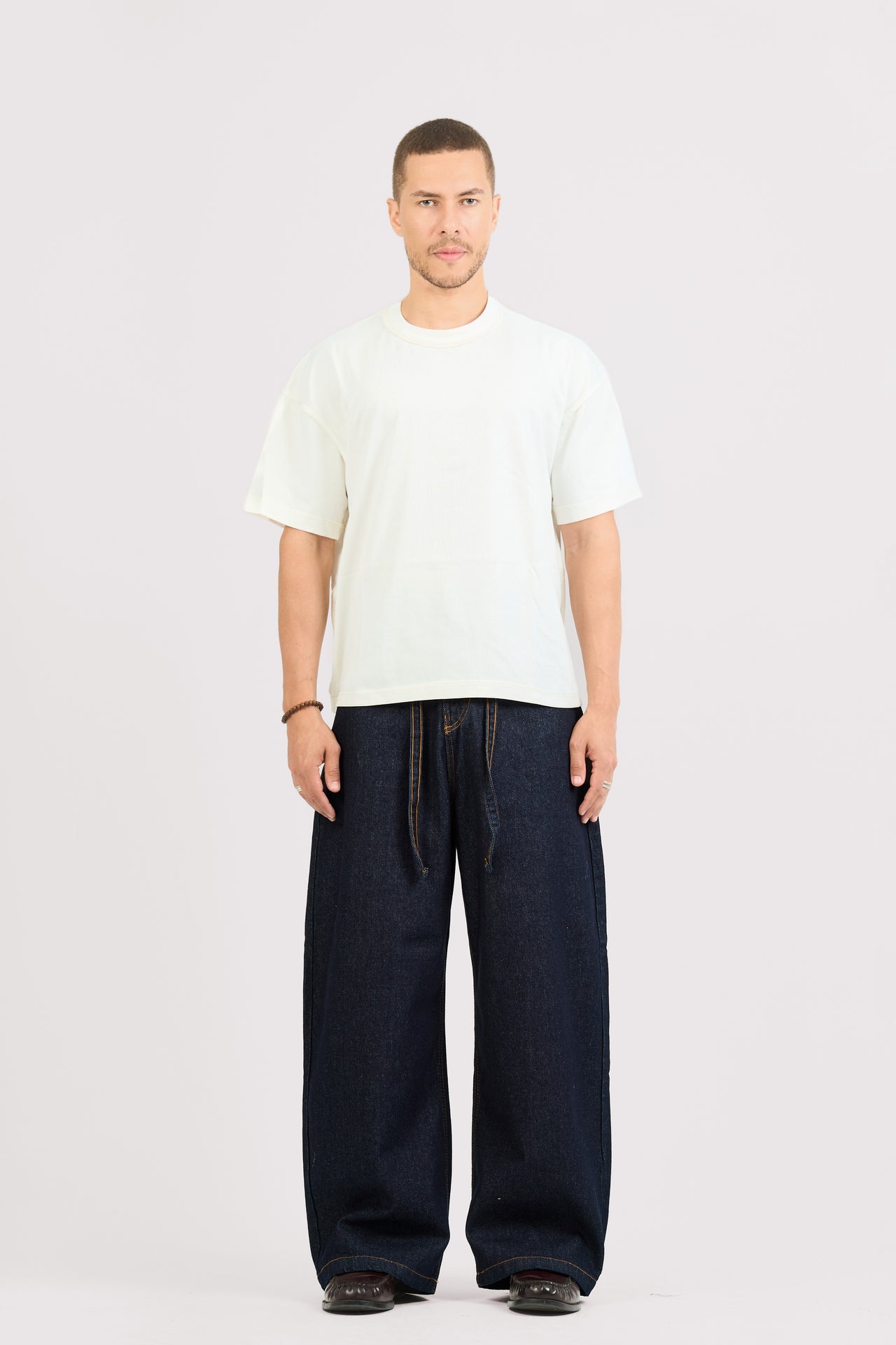 RAW BLUE SUPER BAGGY JEANS