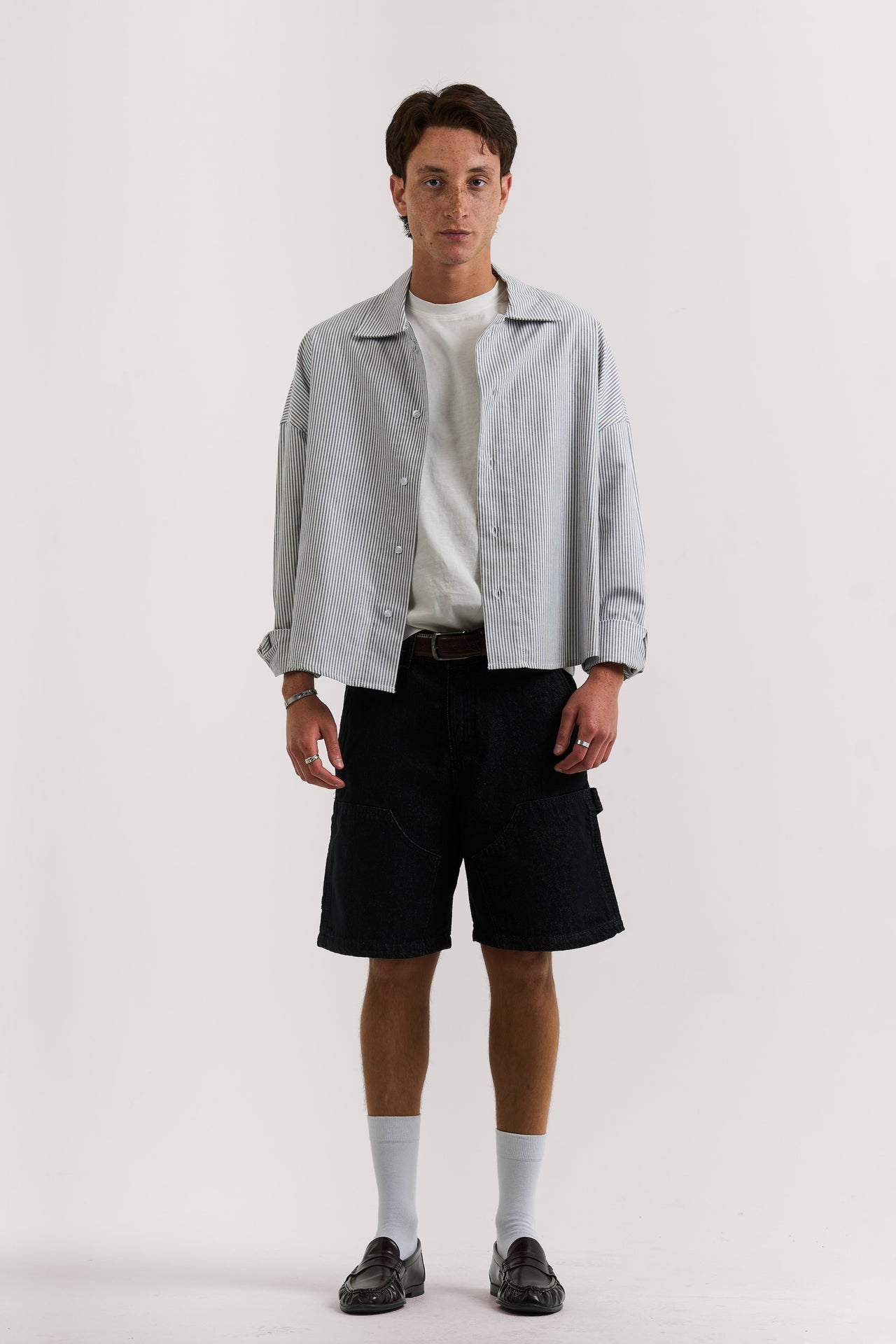 RAW BLACK CARPENTER JORTS