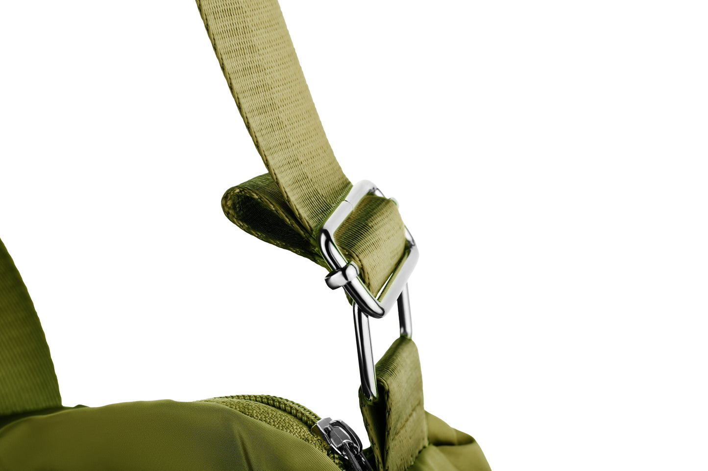Large Capacity Waterproof Soft Quilted Shoulder Bag - Olive