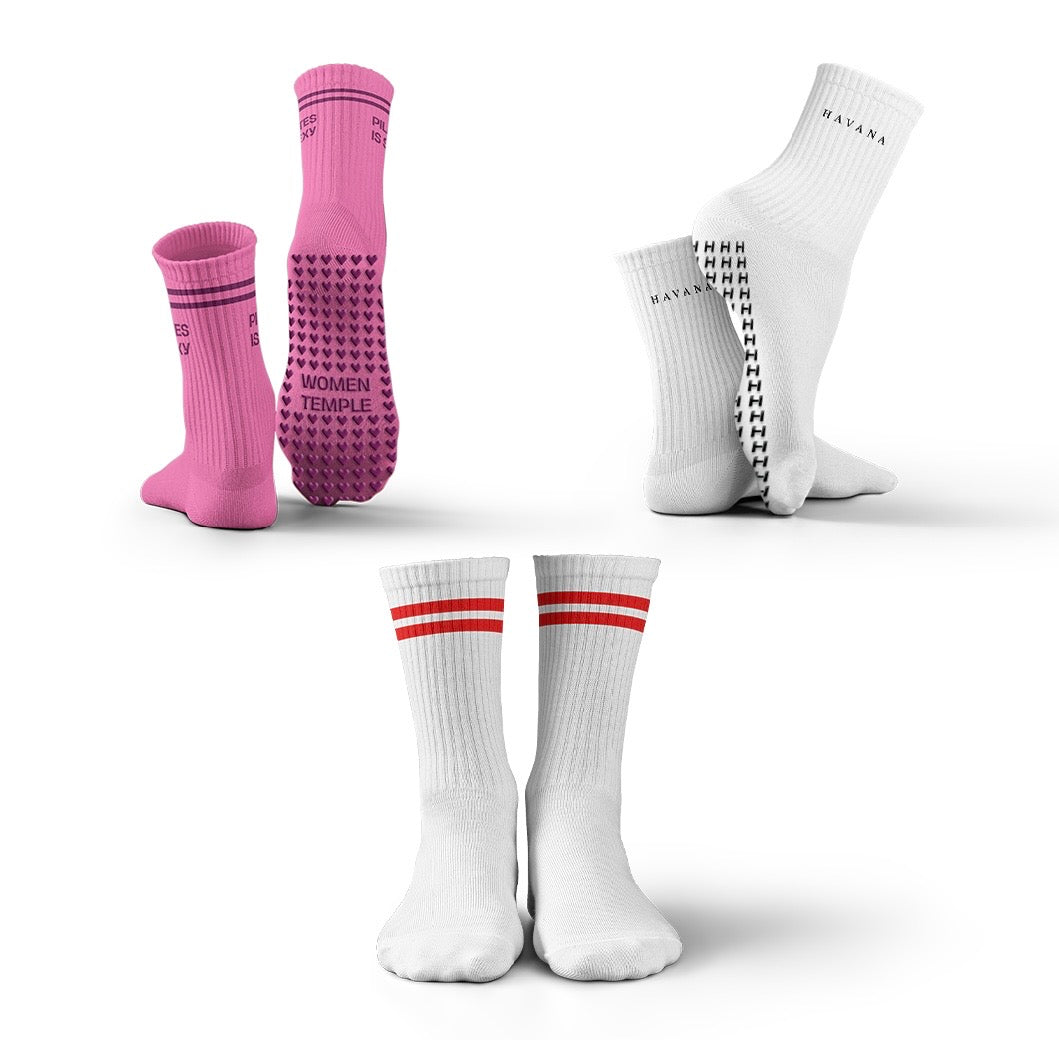 Elegance Collection Socks Set Of 3