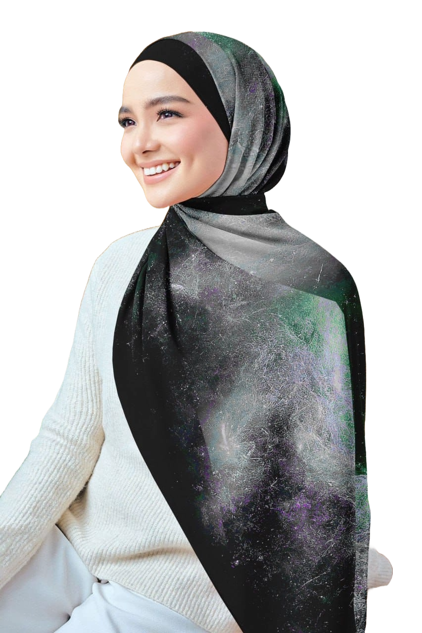 Tie&Day Chiffon Crepe Scarf