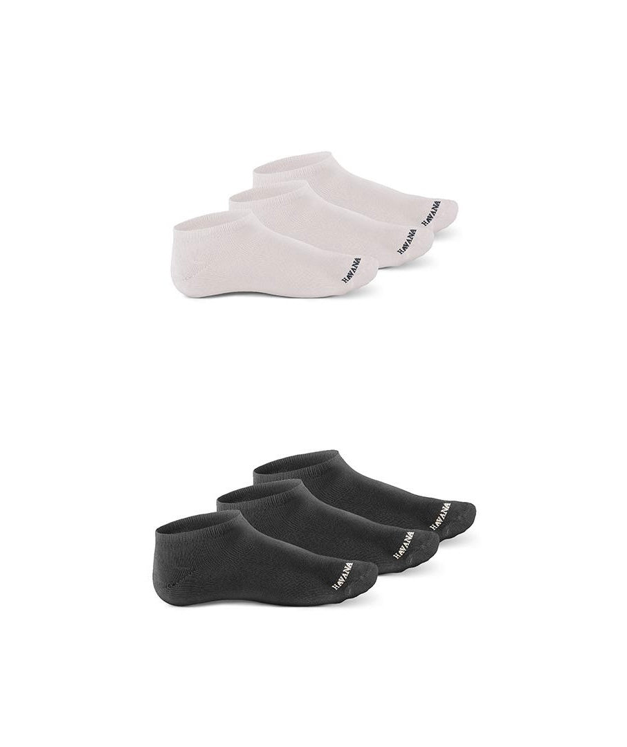 Cotton Ankle Socks Pack Of 6