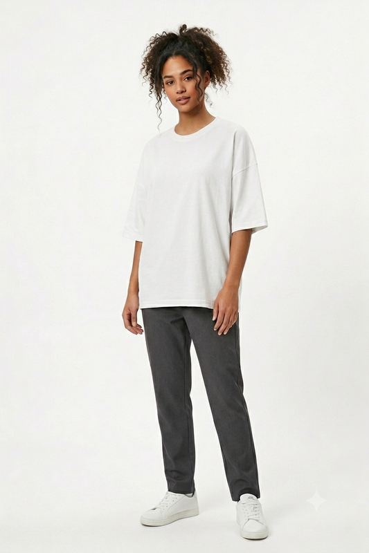Essential Oversized T-Shirt – Off White