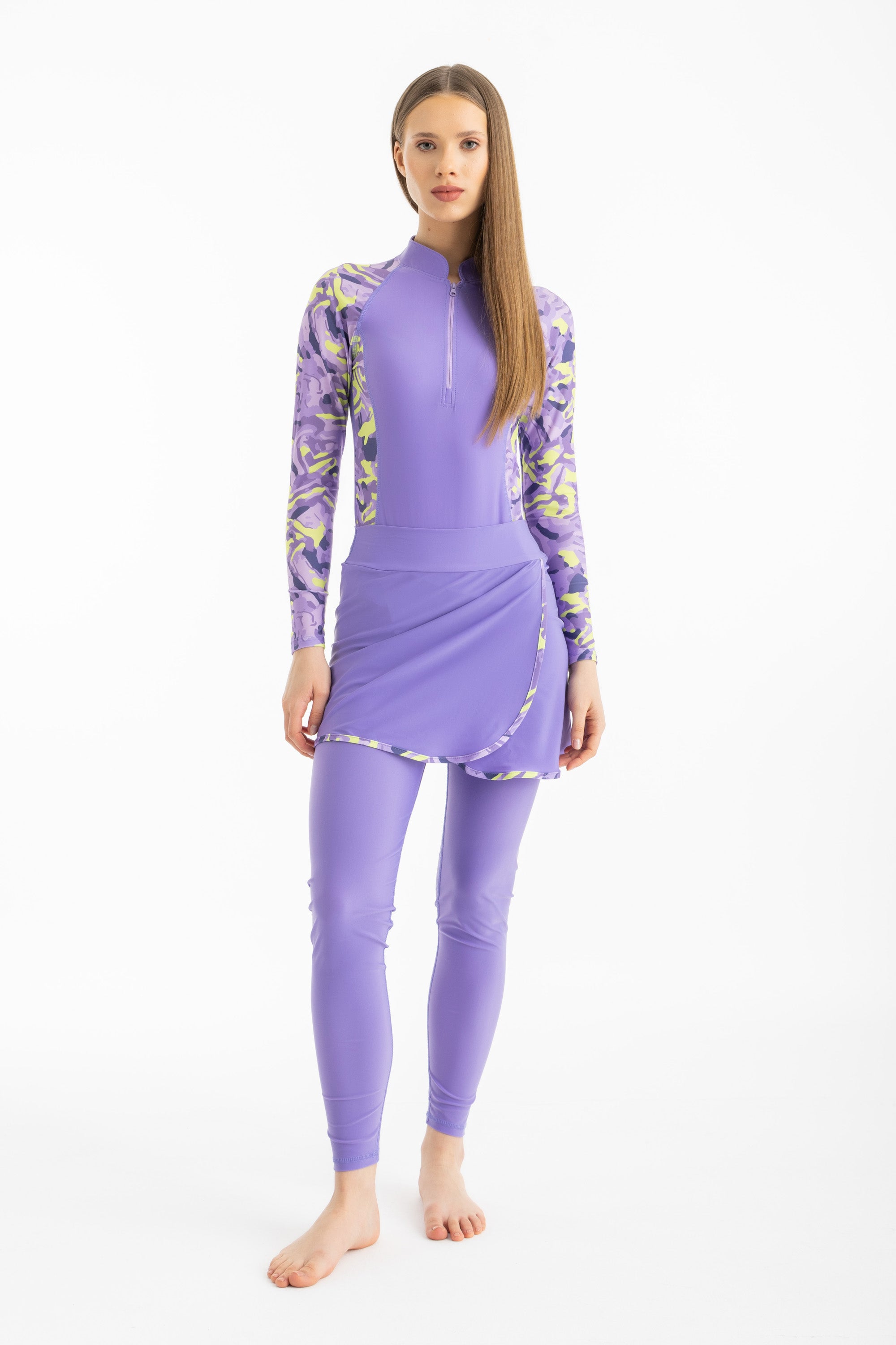 Lycra Feel Free Swimsuit - Multicolor