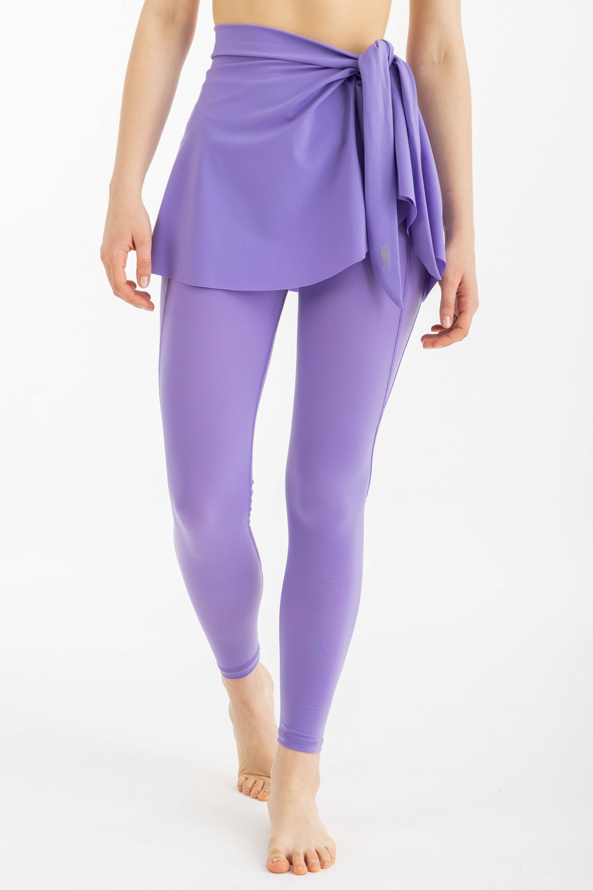 Lycra Wave Cover-Up Skirt - Violet