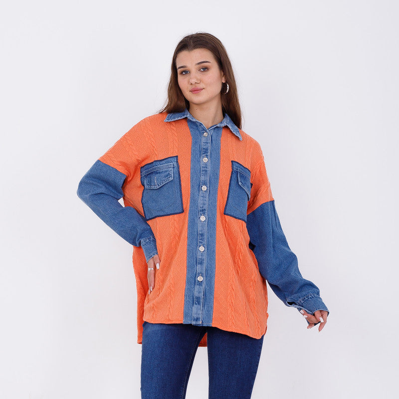 Knitted Blouse With Jeans