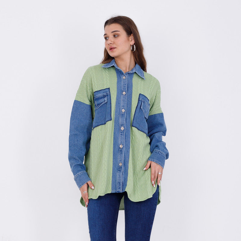 Knitted Shirt With Jeans