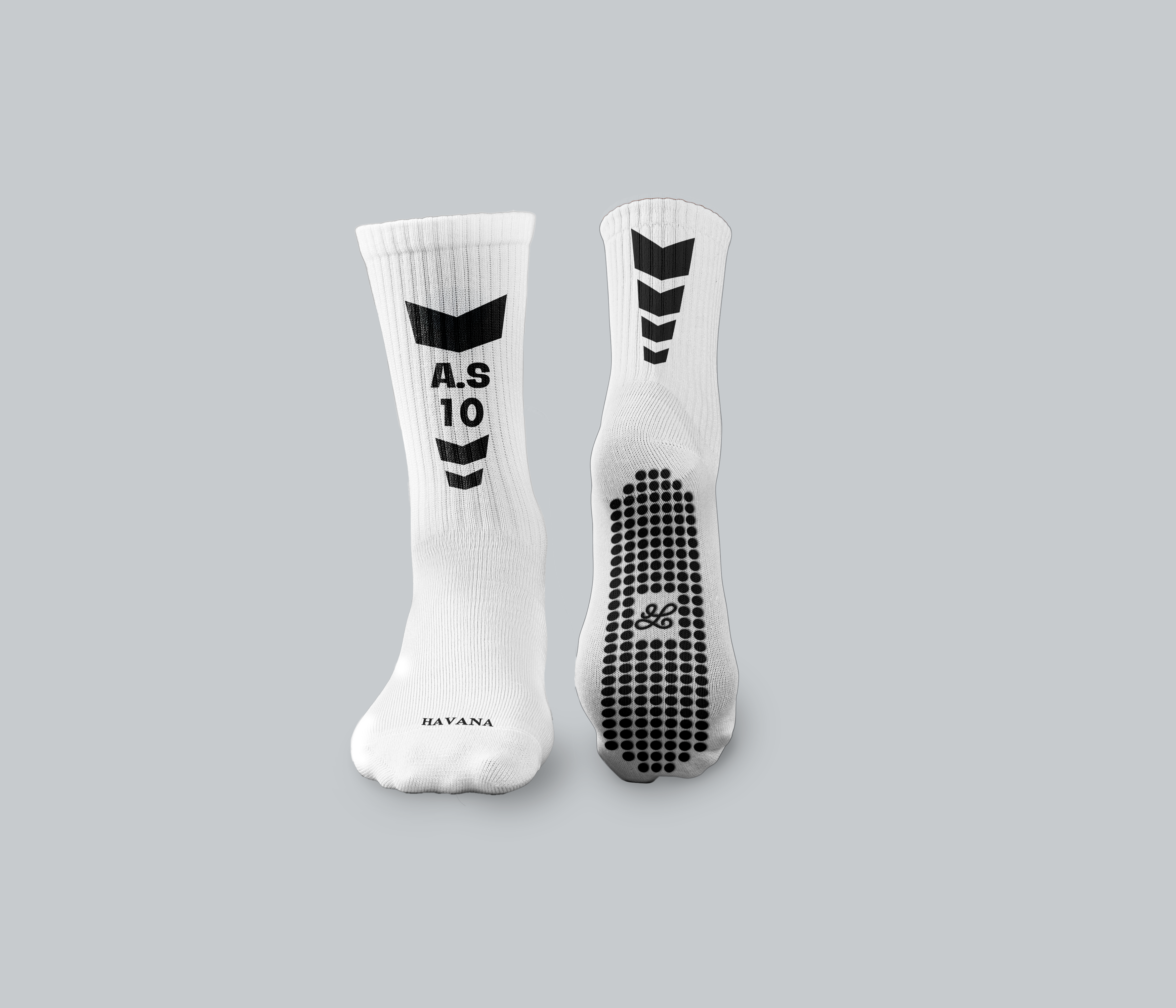 Cotton Grip Socks Pack of 3 - White