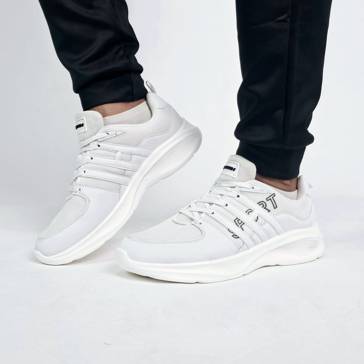 Leather Glory Sneakers - White