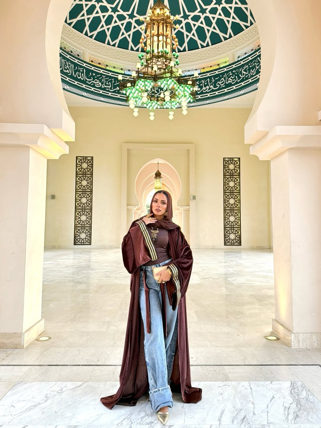 Royal Mocha Kaftan