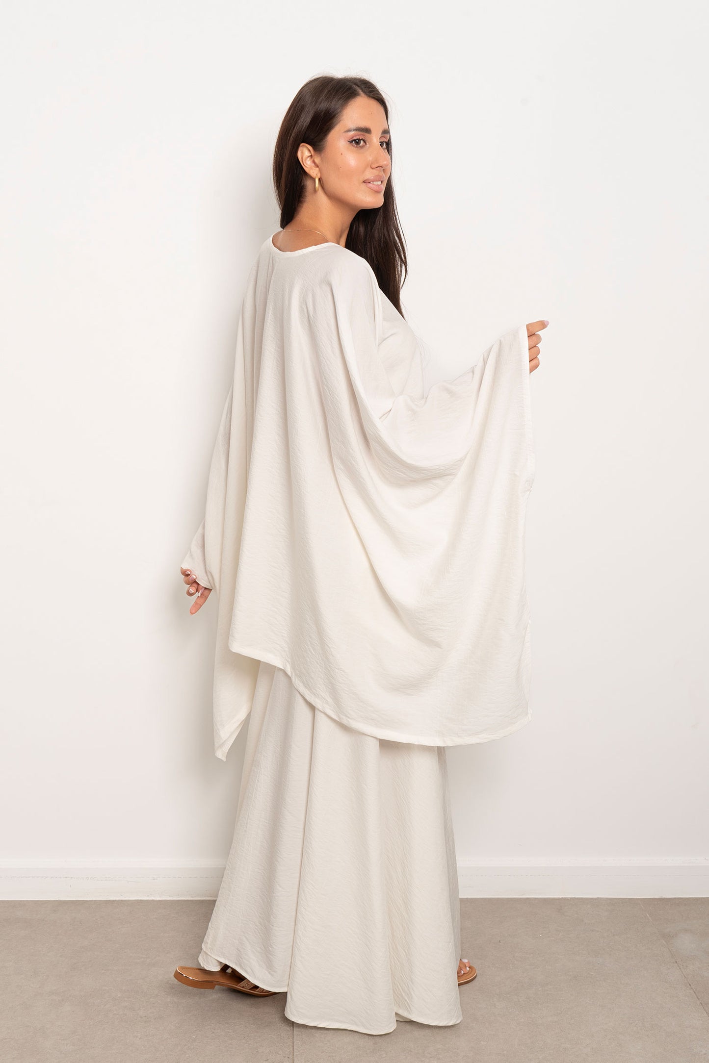 Linen Sahelia Set - White