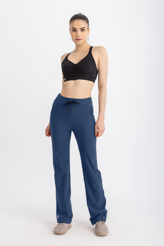 Solid Straight Leggings – Pageant Blue