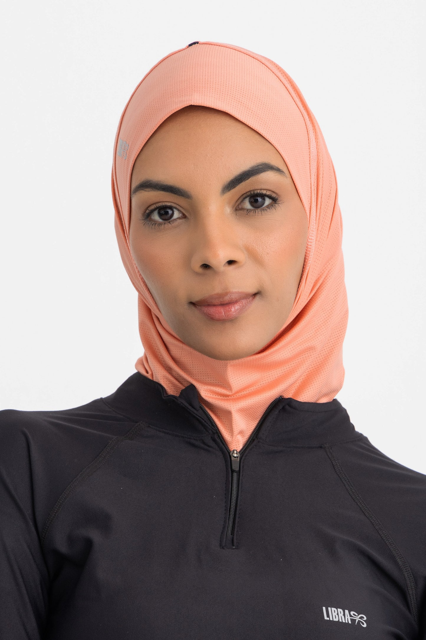 Lycra Sporty Hijab - Sandy Peach
