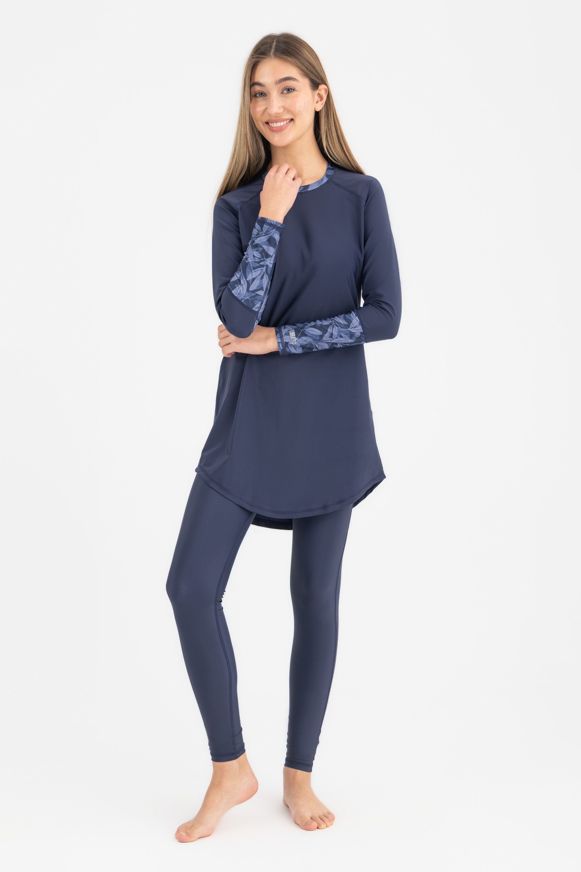 Lycra Ocean Sense Swimsuit - Navy
