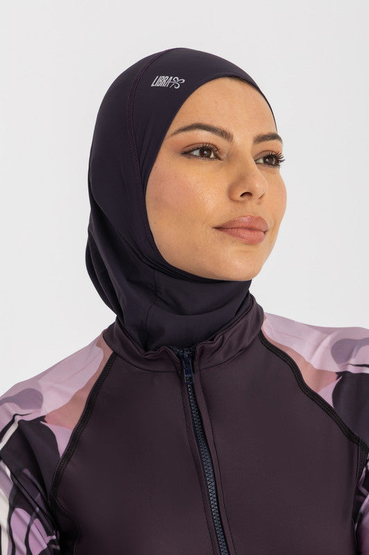 Solid Ultra-Fit Swim Hijab – Mulberry