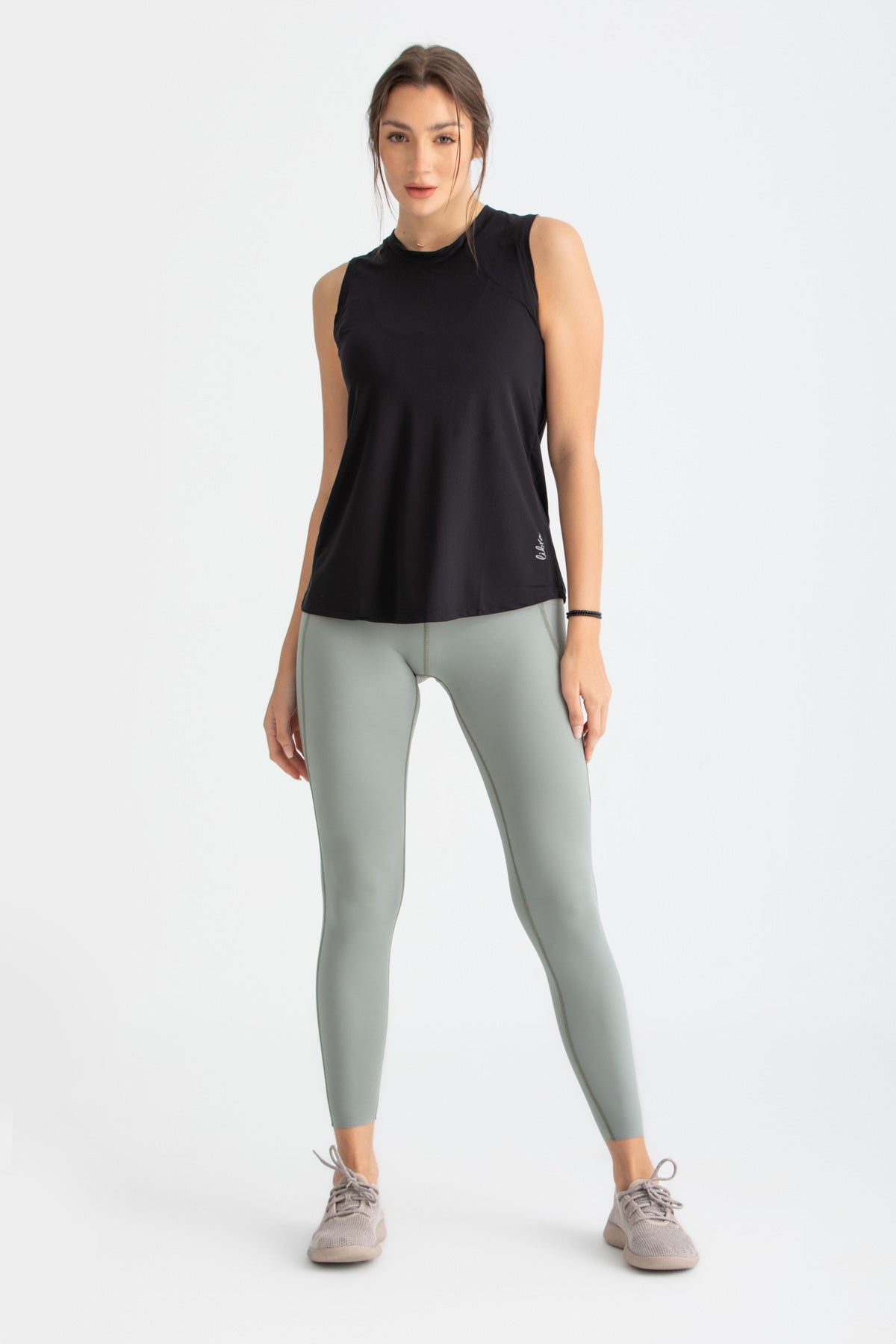 Lycra Tank Top - Black