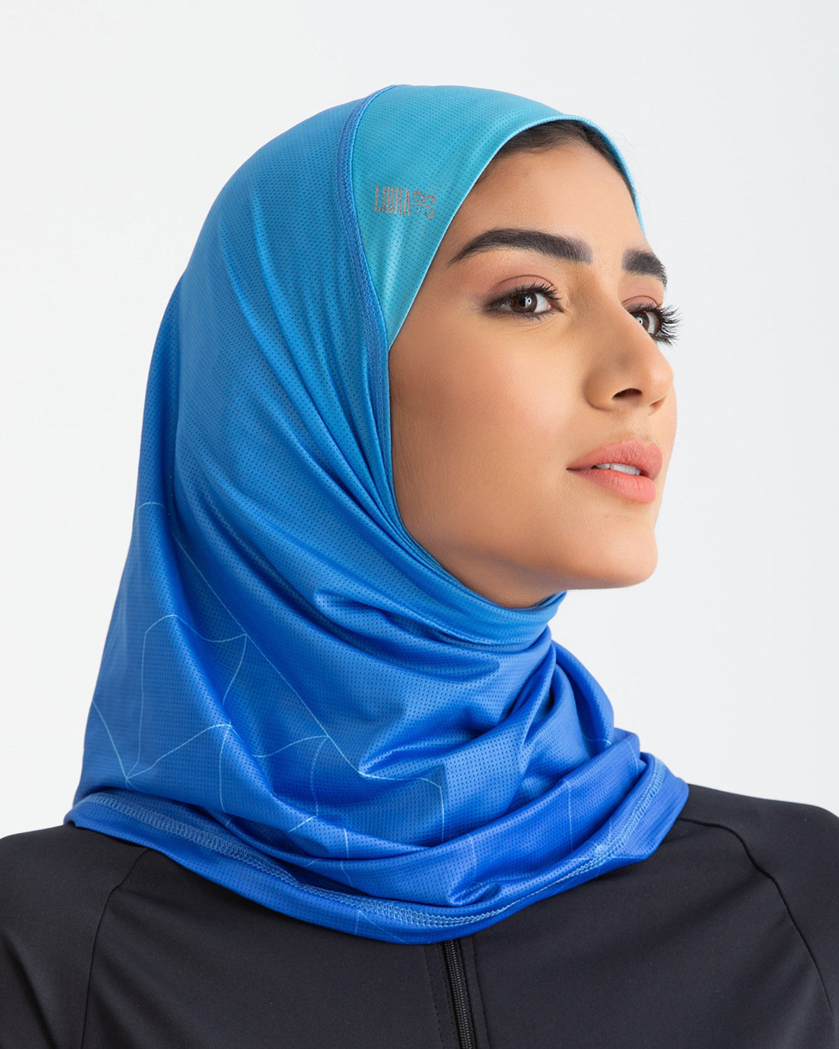 Lycra Hijab Light - Blue