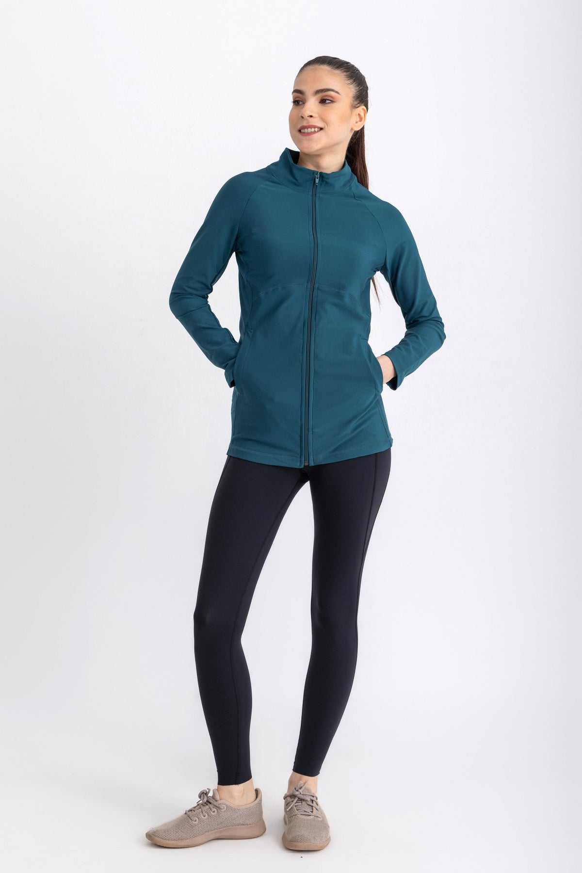Lycra Performance Jacket - Teal
