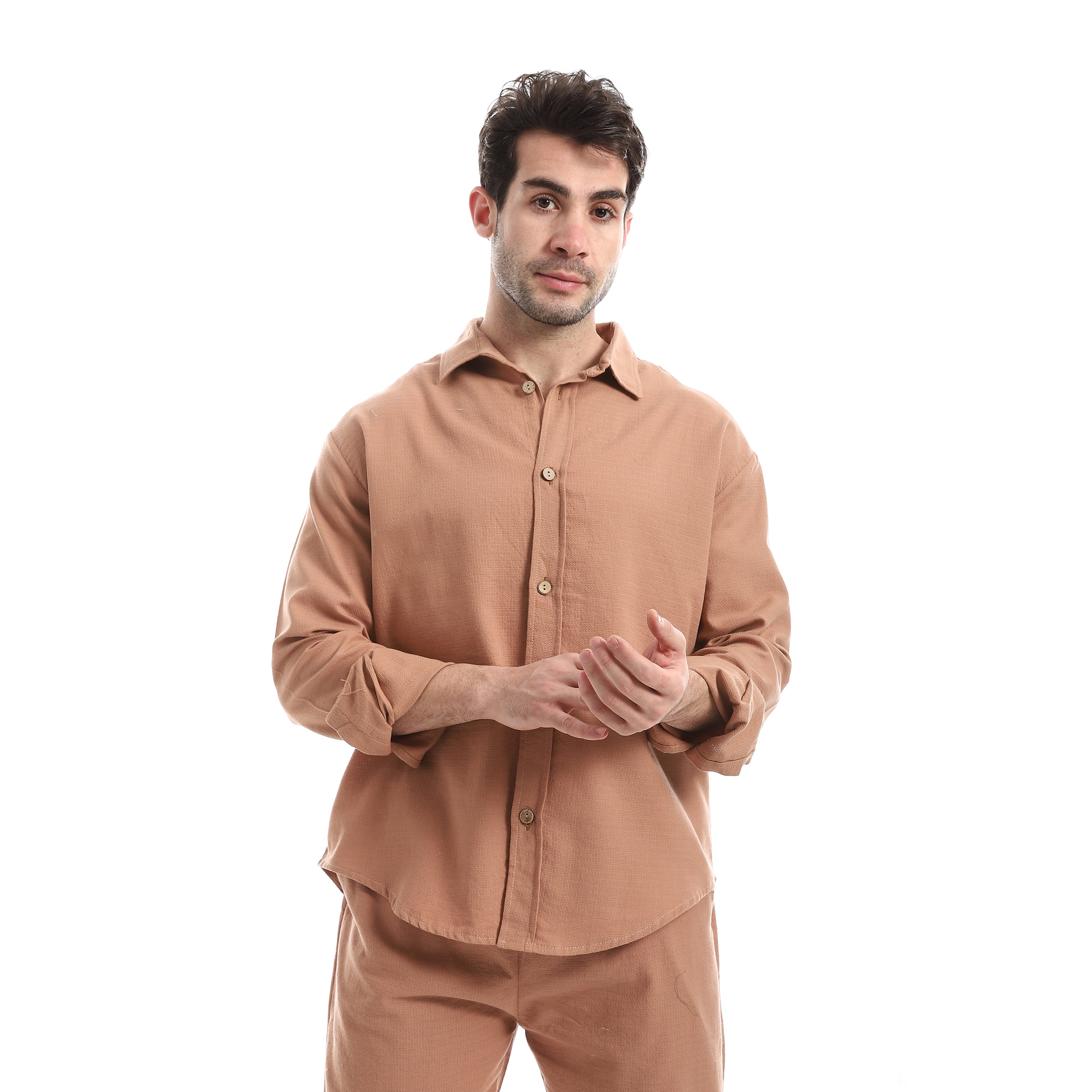 Soft Breathable Shirt - Havana