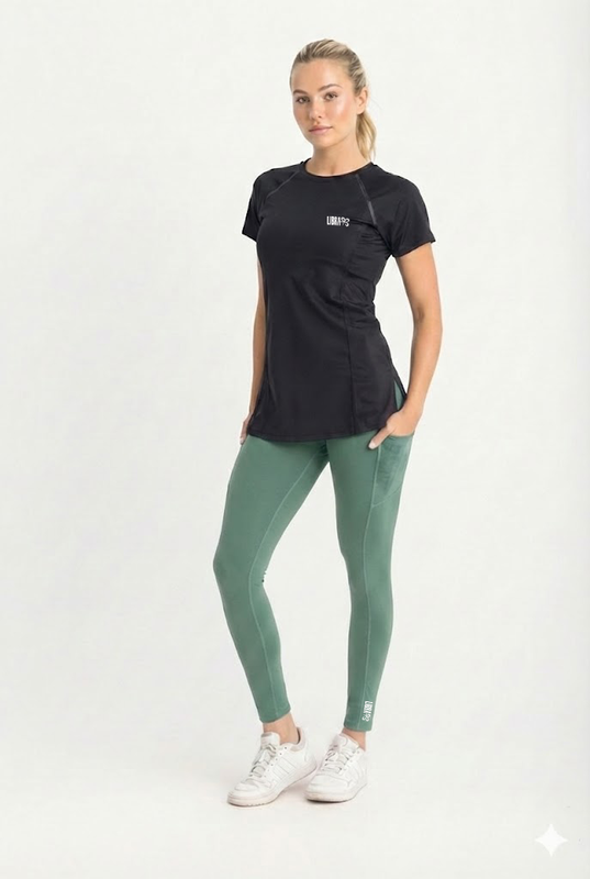 Endura Solid Side Pocket Leggings – Olive