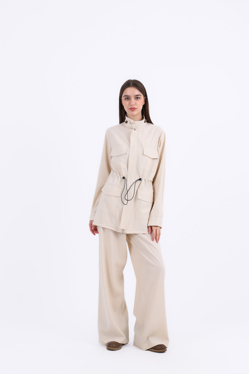 Modest Elastic Set with Pockets