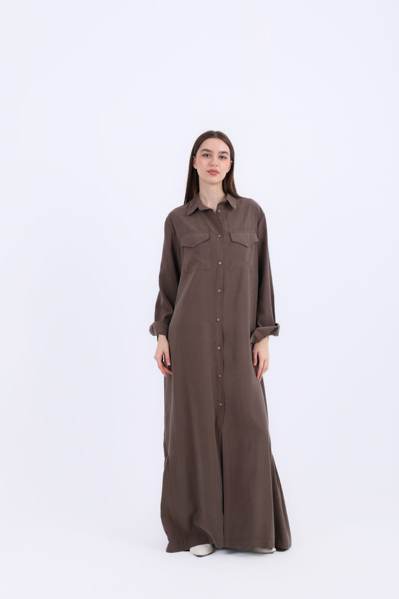 Long Open Abaya