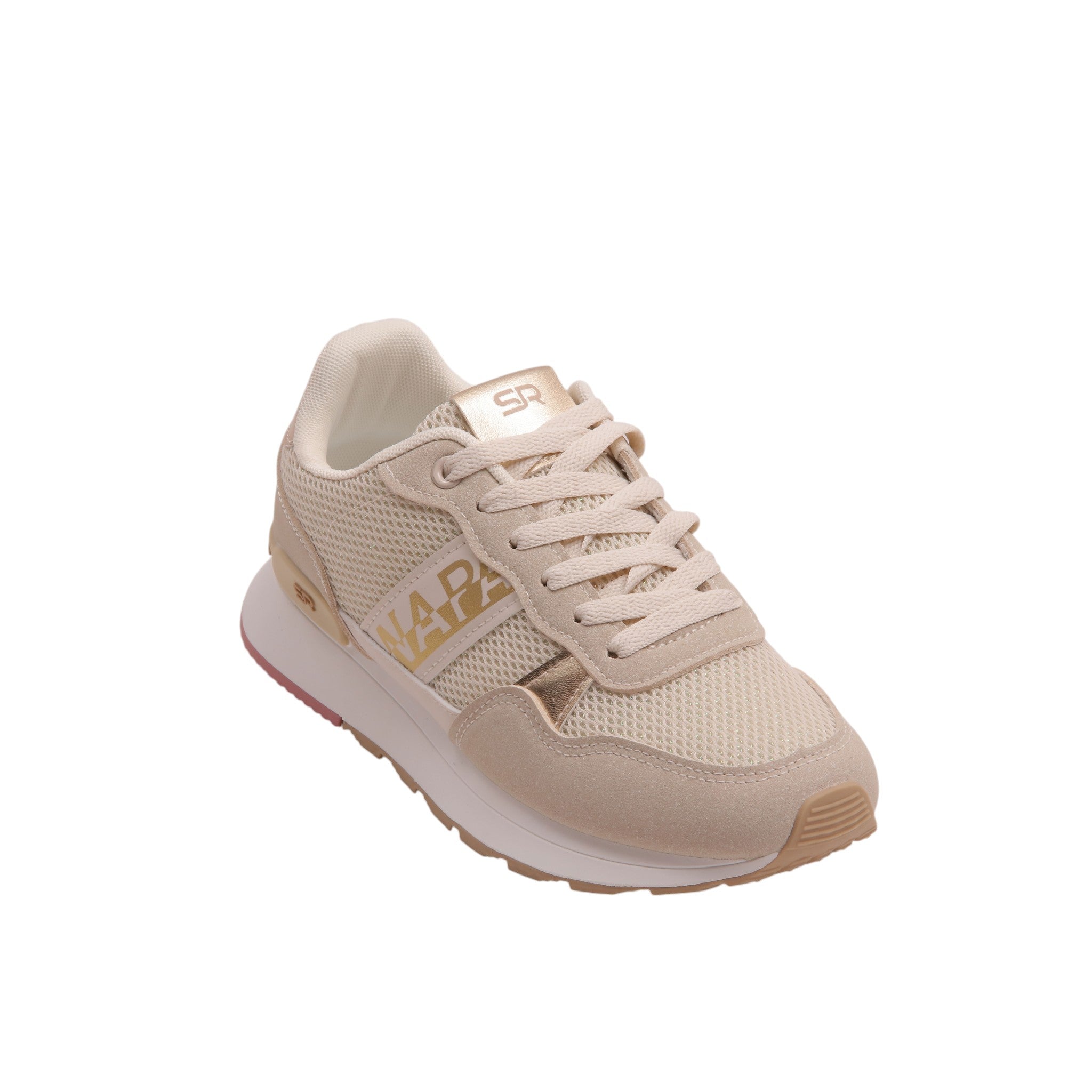 Casual Mesh Sneakers - Beige