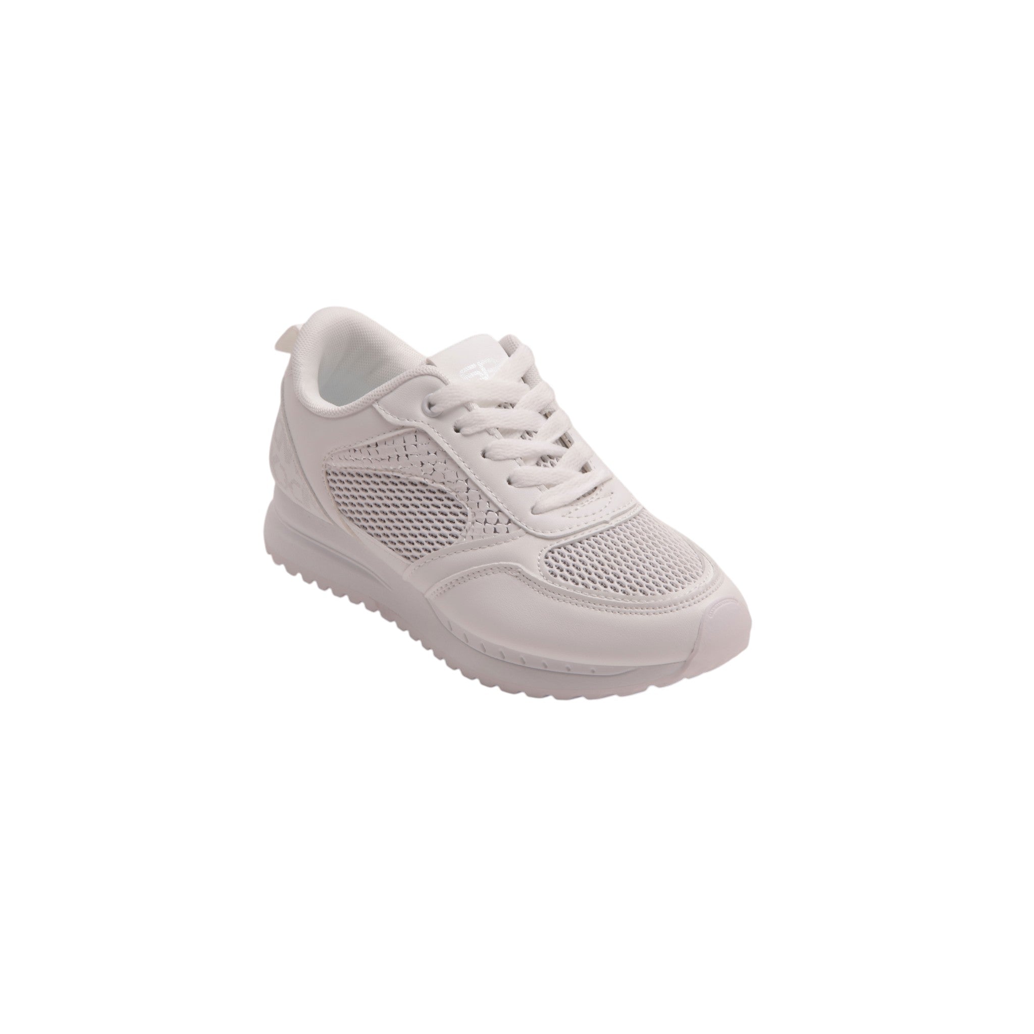 Breathable Mesh Casual Sneakers - White