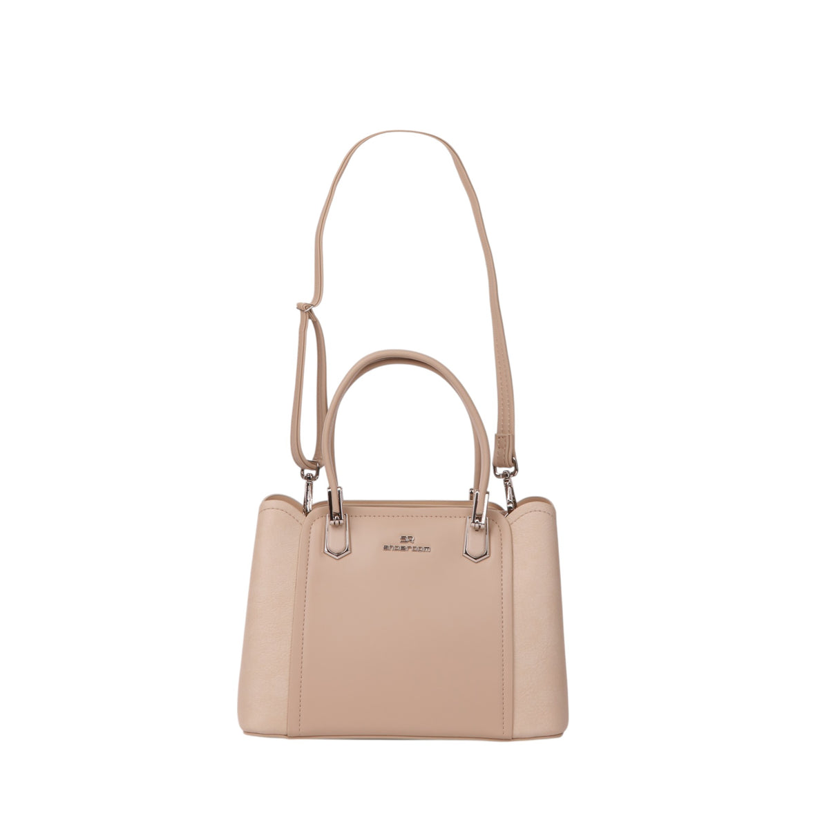 Structured Handbag - Beige