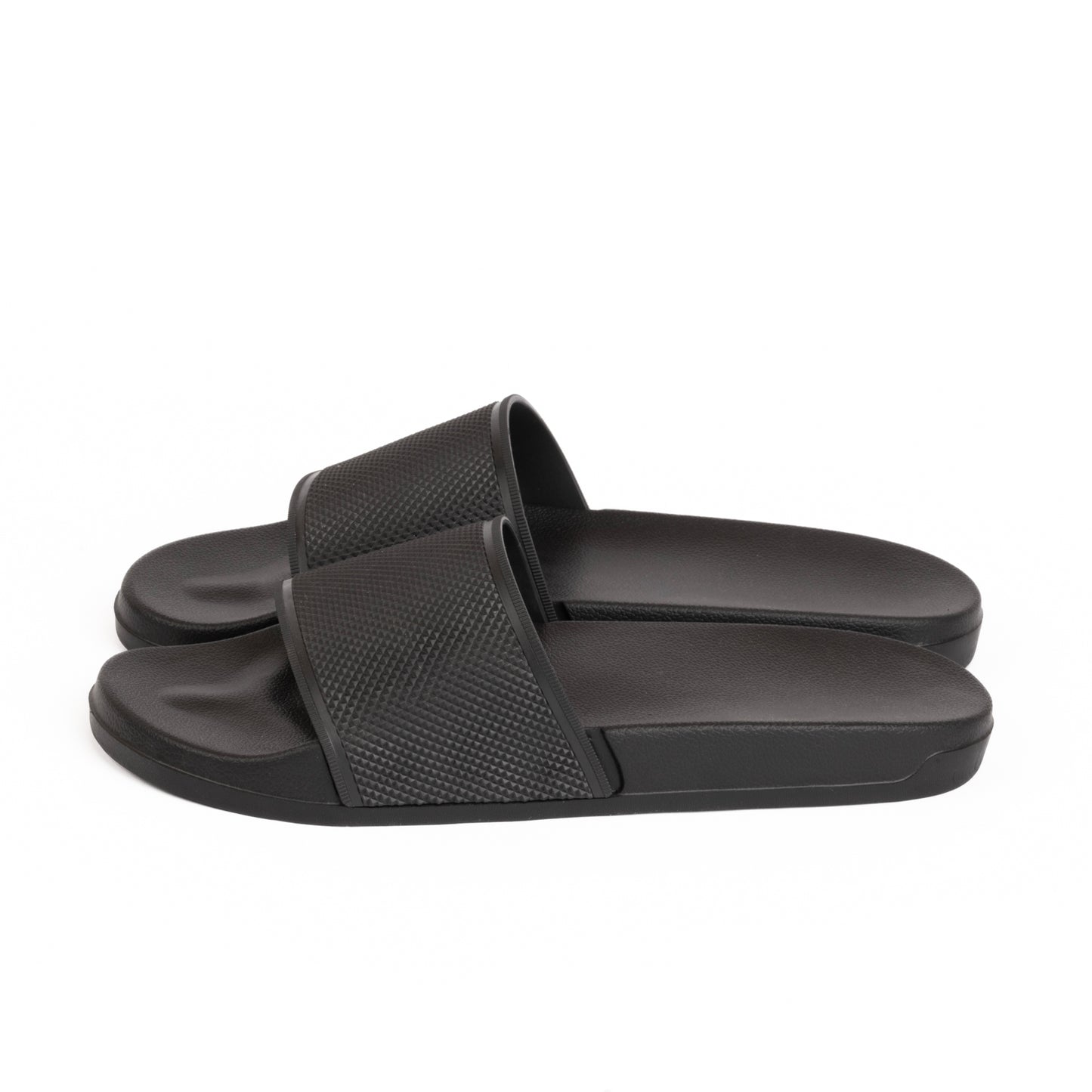 EVA Textured VIGO Men Slippers - Black
