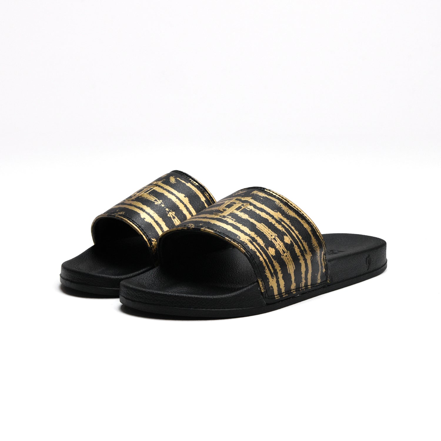 GOLD Slipper - Black